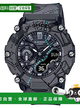 【日本直邮】G Shock卡西欧 手表 男款寻宝系列表黑色GA-2200SBY-