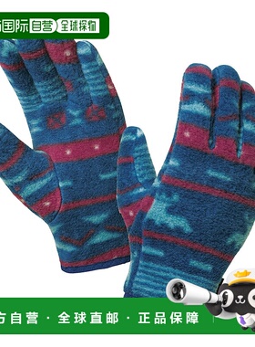 日潮跑腿Montbell蒙贝欧 CLIMAPLUS 100 儿童印花手套 #66 FREE 1