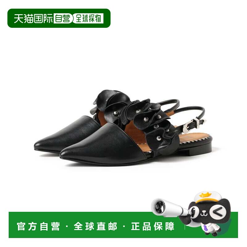 1h可退 日本直邮TOGA PULLA 女士背带细跟凉鞋 61330645247牛皮