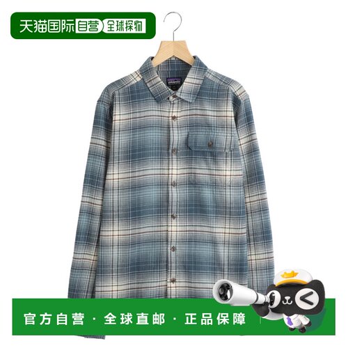 1h可退 日本直邮patagonia 男士 长袖法兰绒衬衫 42410