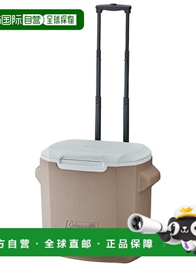 日本直邮Coleman 轮式冷藏箱/28QT 灰色 2205749
