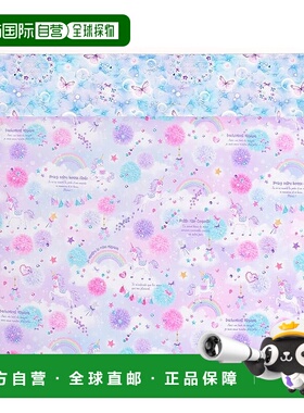 【日本直邮】CCS 女童餐垫 40×60cm 防水免烫 独角兽蝴蝶 N36002