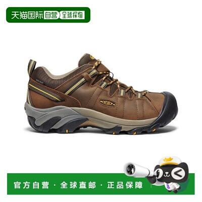 日本直邮KEEN Targhee II 运动舒适 减震轻便 低帮 户外功能鞋 男