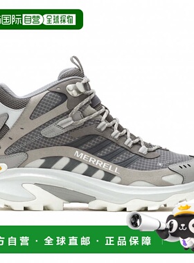 日本直邮Merrell MOAB SPEED2 MID GORE-TEX女款徒步鞋 炭灰色