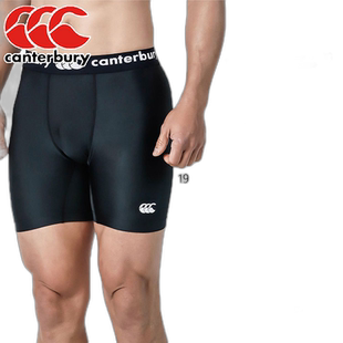 日本直邮Canterbury 男士打底短裤服装橄榄球裤短裤短裤运动吸湿C
