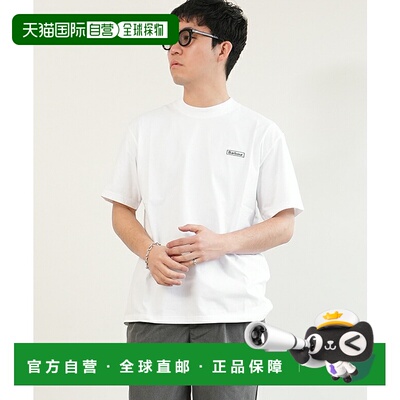 日本直邮[MTS1405] Barbour Walton 刺绣宽松版型T恤男士上衣圆领