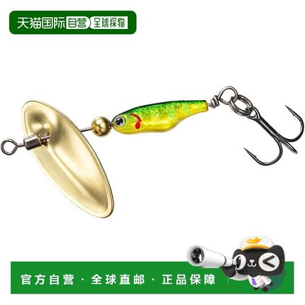【日本直邮】达亿瓦Silver Creek Spinner SS 4.5 绿色金色