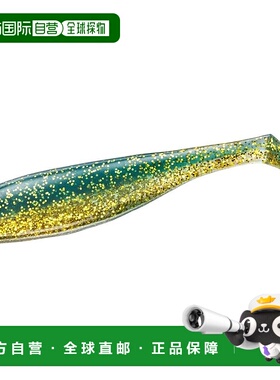 【日本直邮】达亿瓦Shad Tail Worm Ricky Shad 3.5 透明苔藓金