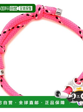 日本直邮Celine 手镯 Triomphe Beach 标志粉色银色男士女士中性