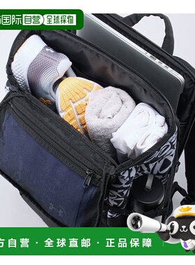 日本直邮UNDER ARMOUR-UA酷背包3.0 30L 黑天新款安德玛双肩包