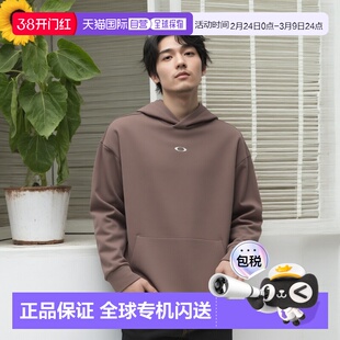 日本直邮OAKLEY Enhance Qd 男士抓绒连帽卫衣 FOA408246800