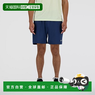 日本直邮New Balance跑步裤男短裤NEWBALANCE运动必备短裤7英寸()