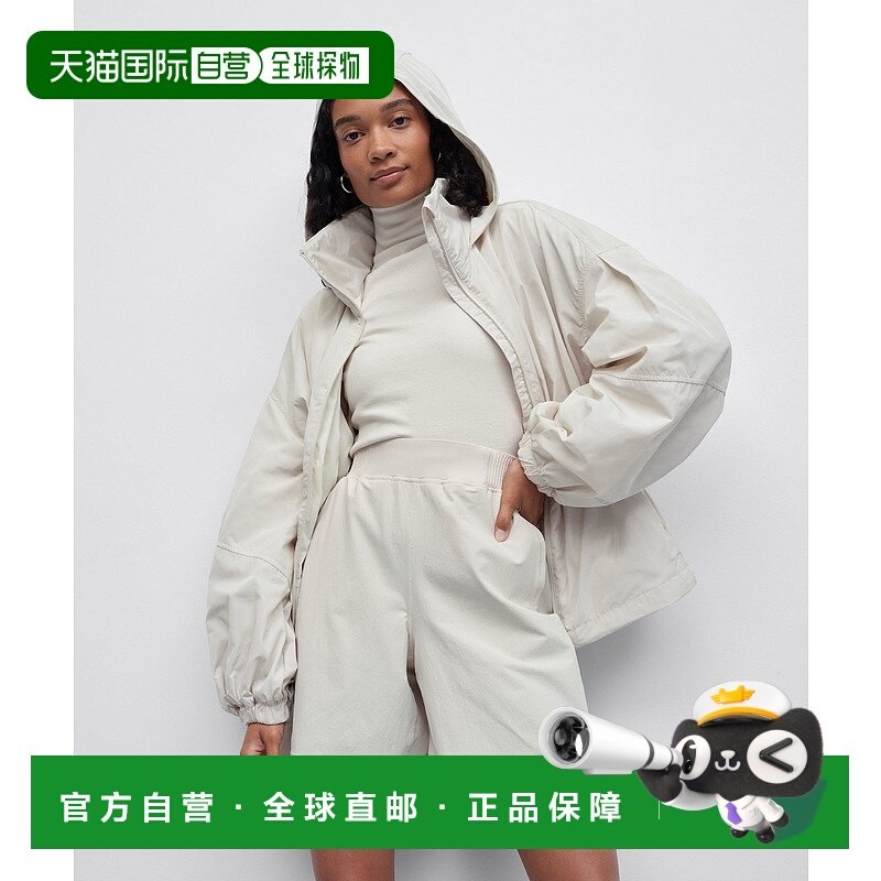 1h可退 日潮跑腿Lululemon 轻质束腰夹克 Bone 8prod11500120露露