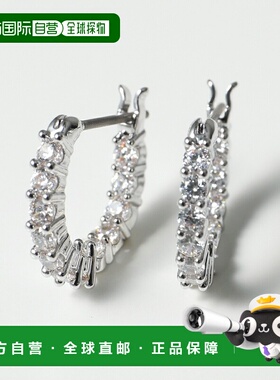 日本直邮施华洛世奇 Matrix Vittore 圈形耳环5562126女士配饰CZW