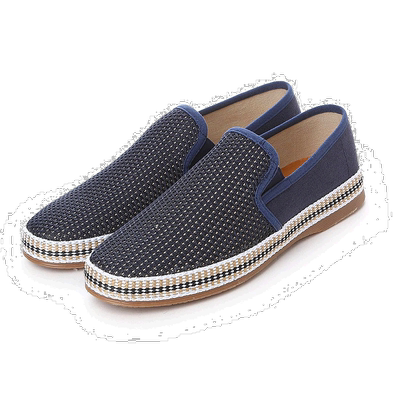 【日本直邮】SFW Dedes 后跟可踩一脚蹬鞋（海军蓝）运动鞋厚底