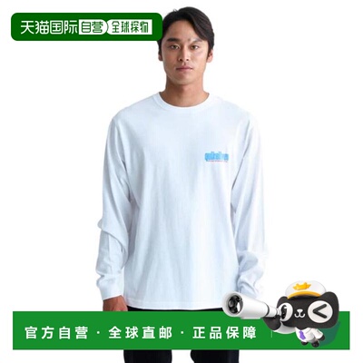 日本直邮Quiksilver THREE TREE 长袖T恤 24FWQLT244035WHT Men’