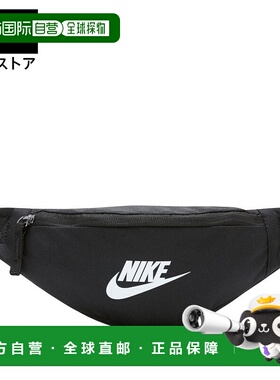 日本直邮Nike 可持续户外运动腰包 男女通用 [db0488-010] 黑色白