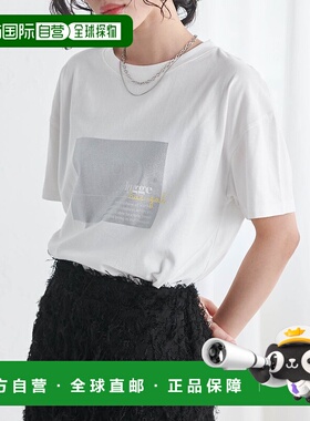 日本直邮RANAN  logo印花T恤 [R05096EW014201]短袖