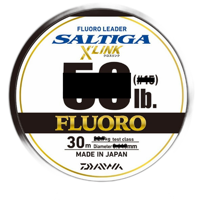 日本直邮 Daiwa Saltiga Fluoro Leader X'LINK（交叉链接）30m 5