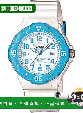 【日本直邮】CASIO卡西欧 手表 LRW-200H-2BV 亮白色×蓝色 时尚