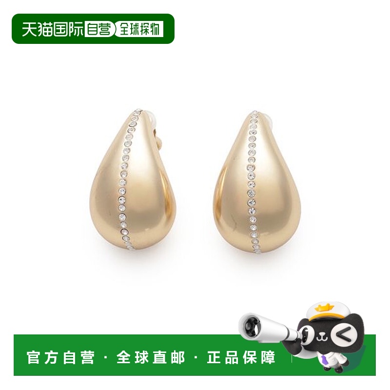 1h可退 日本直邮Mila Owen 女士金属线石滴坠耳环 09WGA255576
