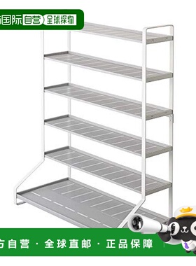 【日本直邮】Yamazaki山崎 迷你汽车收纳盒 白色W51XD24XH65cm 50