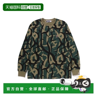 APE猿人头男女同款 日本直邮 BATHING T恤1L30 111