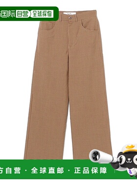 1h可退 日本直邮Sefr 男装 宽松版型 羊毛格纹五袋裤 23230393967