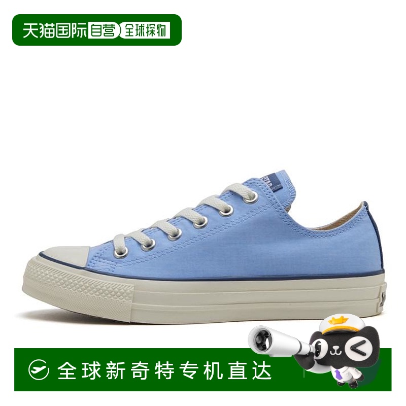 日本直邮Converse All Star 防滑耐磨 低帮 帆布鞋 男女同款 蓝色