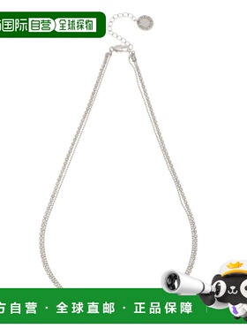 1h可退 日本直邮LAGUNAMOON 女装 细链镶钻多层项链 可调节 03256