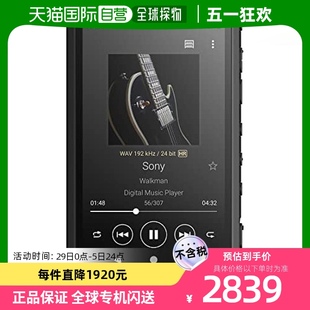 随身听 蓝牙 MP3播放器 黑色NW Sony索尼 32GB A306 日本直邮