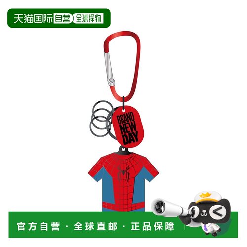 日本直邮Disney 蜘蛛侠崭新的一天服装钥匙扣