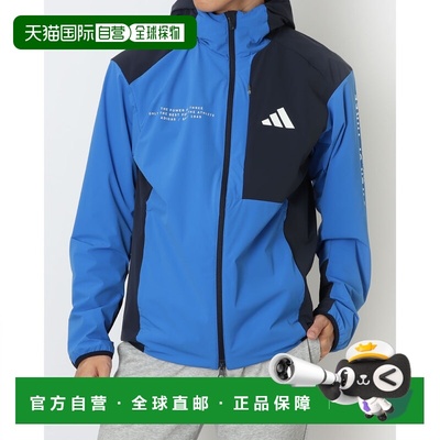 日本直邮adidas 男士 Adaptation 防风夹克常规版型弹力梭织全拉K