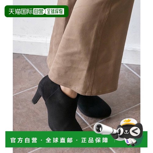 日本直邮Randa 基础短靴 晴雨兼用 [RA041BW12769] 黑色