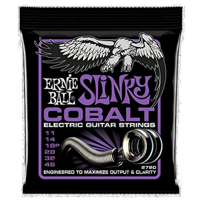 【日本直邮】ERNIEBALL 2720 电吉他弦 (11-48) COBALT POWER SLI