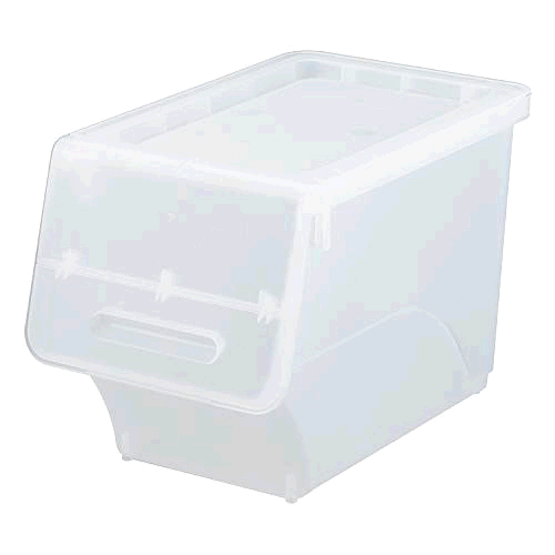 【日本直邮】sanka储物箱透明色宽28.5 x 深46 x 高31cm Nfr-S30C