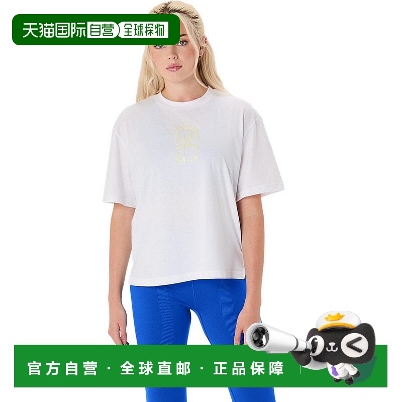 日本直邮ASICS 女士 NAGINO 休闲图案衬衫 [2032D152.100]跑步