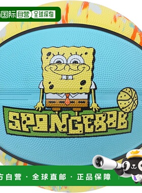 日本直邮SPALDING 海绵宝宝弹珠篮球6 号85184J