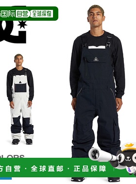 日本直邮 DC 鞋背带裤 DCSHOECOUSA BRIGADE 45K BIB 男士 ADYTP0