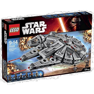自营｜LEGOLEGO Millennium Falcon [TM] 75105乐高建筑积木模型