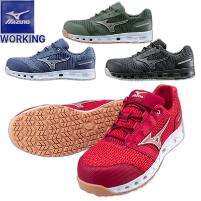 日本直邮MIZUNO 工作全能VH11L工作安全鞋男F1GA2204鞋