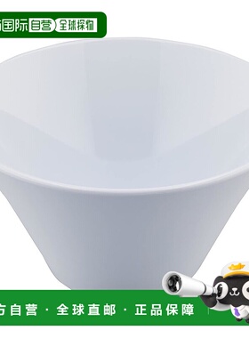 【日本直邮】Nagao 不易碎白色餐具碗 18cm 日本制造 SP-88W