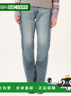 1h可退 日本直邮Levi's 女士 90年代西部风宽松直筒牛仔裤 003KT0
