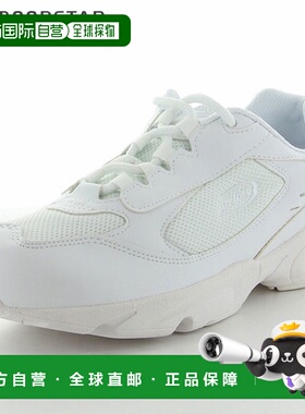 日本直邮Moonstar 运动运动鞋男士女士青少年 ADVAN-131A 白色 3E