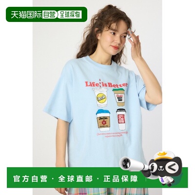 1h可退 日本直邮RODEO CROWNS 男女同款PATCH CLOTH图案T恤 426IS