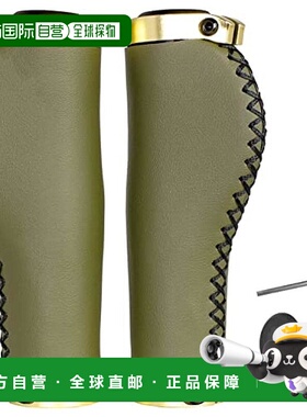 【日本直邮】GORIX 自行车把手 GX-600 橄榄色 无 更换把手 时尚