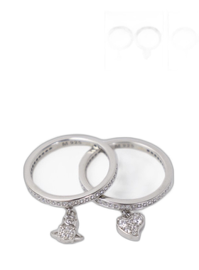 日本直邮VivienneWestwood BRANDITA 戒指套装 HEART ORB 6402000
