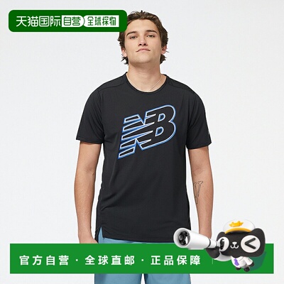日本直邮New Balance Accelerate 图案短袖 T 恤