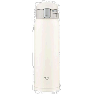 【日本直邮】象印直饮保温杯480ml一键式开启不锈钢珍珠白色