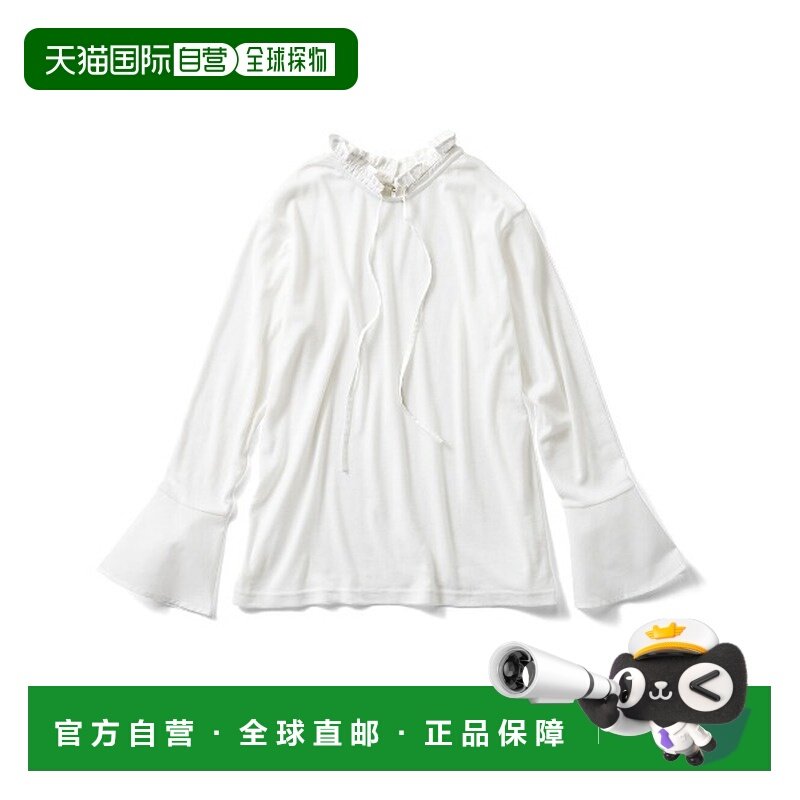 1h可退 日本直邮IEDIT 女装 宽松半高领叠穿T恤 袖口衣领拼接设计,女装/女士精品,T恤,淘宝优惠券,粉丝福利购,淘宝优惠卷